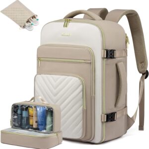 Handgepäck Rucksack 40x30x20 Ryanair, Klein Handgepäck Tasche Reiserucksack Flugzeug, Carry On Hand Luggage Travel Backpack für 13,3 Zoll Laptop,